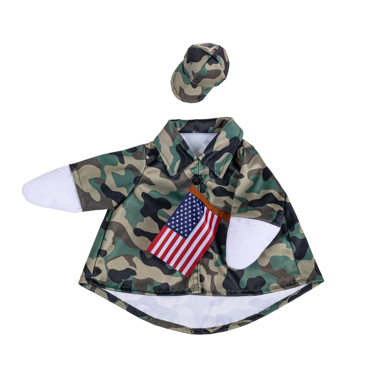 Evergreen Porch Goose Camo Outfit