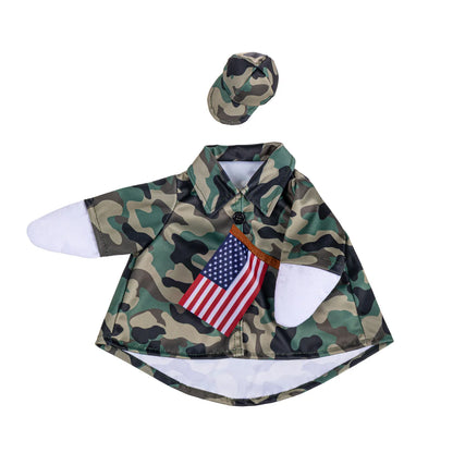 Evergreen Porch Goose Camo Outfit