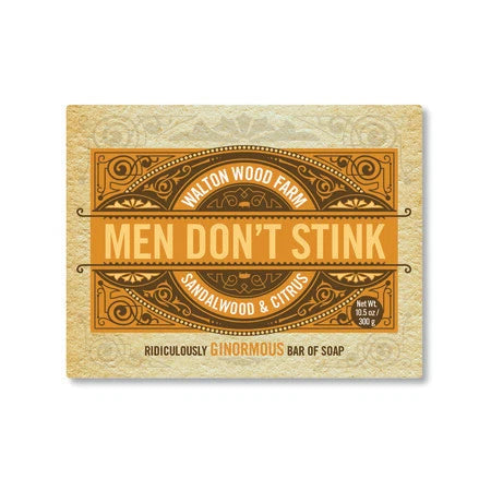 Walton Wood Farm Men Don't Stink Large Bar of Soap
