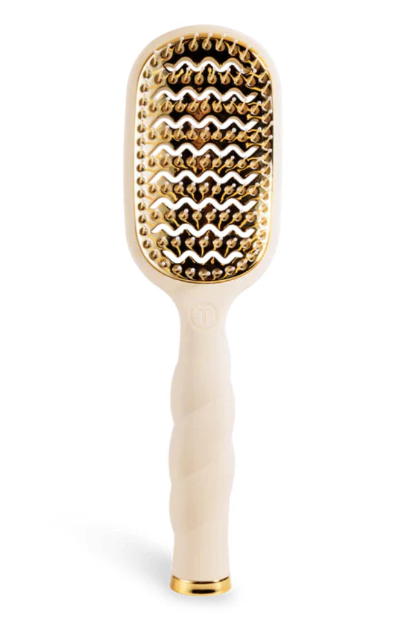 Teleties Vented Hair Brush - Tan