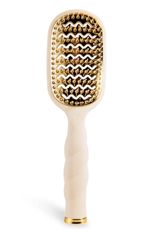 Teleties Vented Hair Brush - Tan