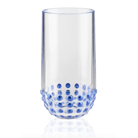 Merritt Beaded Blue 18 oz Acrylic Tumbler