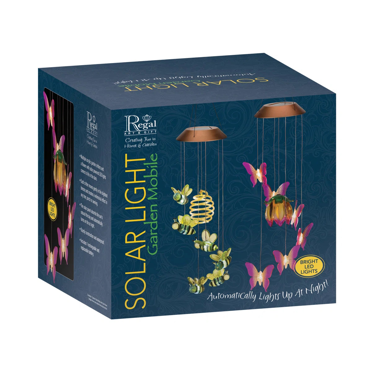 Regal Solar Garden Mobile - Bee