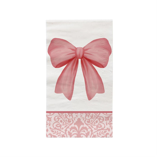 Evergreen Bow Guest Towel Paper Napkins