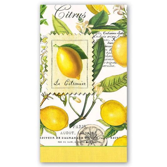 Michel Design Works Lemon Basil Hostess Napkins