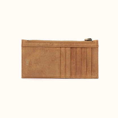 HOBO Carte Card Case Buffed Whiskey