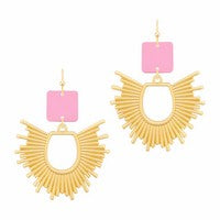 Meghan Browne Ode Pink Earrings