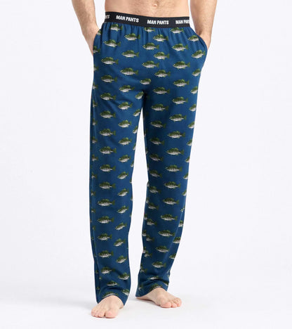 Little Blue House All Over Bass Man Pants