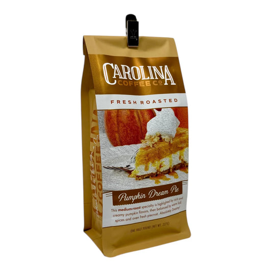 Carolina Coffee Company Pumpkin Dream Pie Half Pound Bag