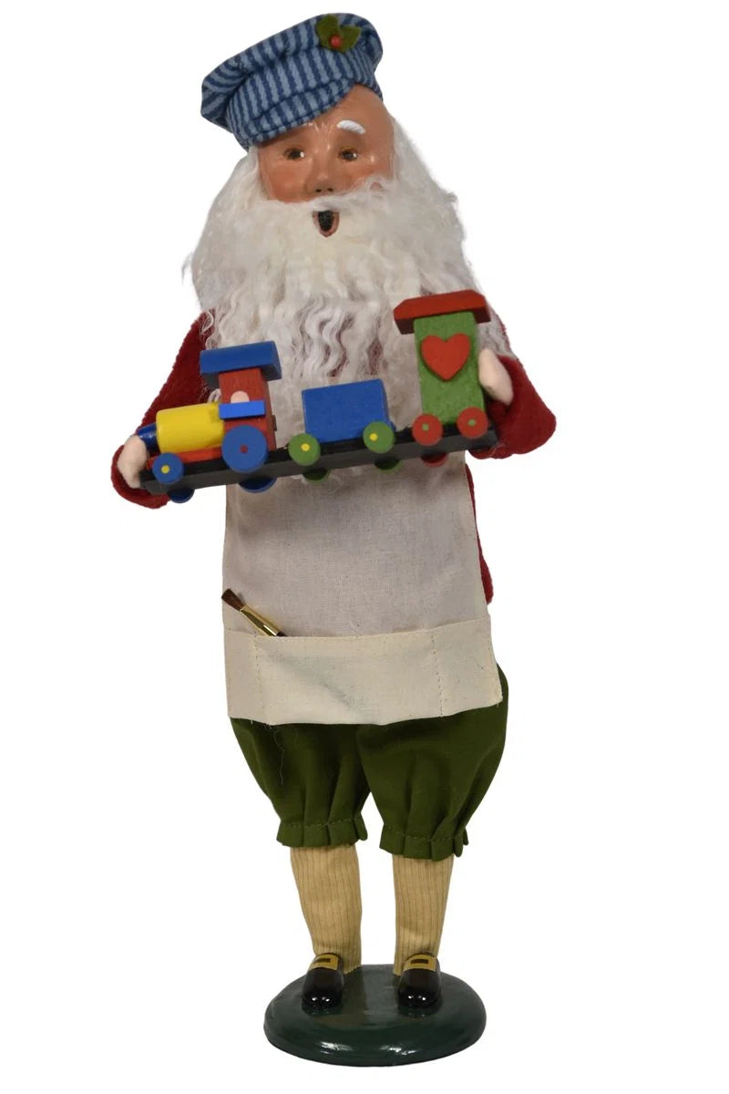 Byer's Choice Workshop Santa