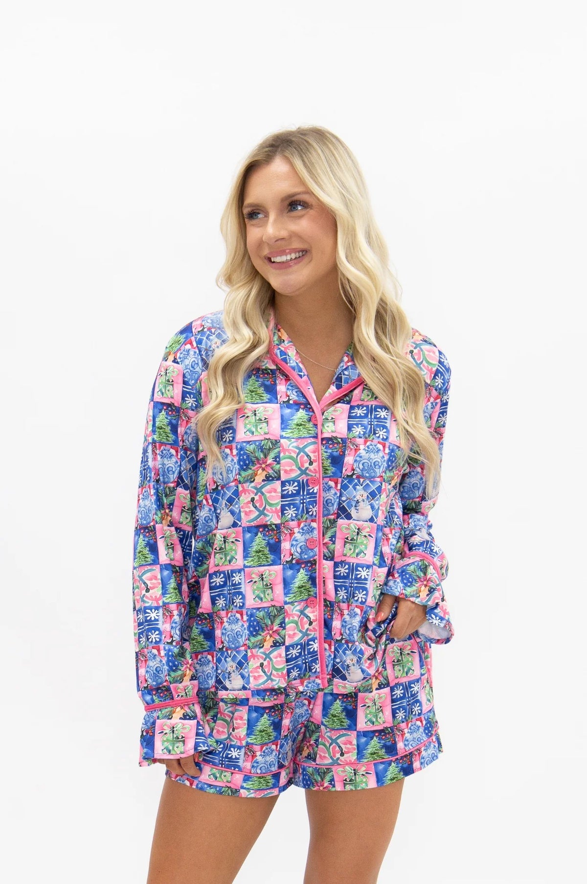 Grace + Emma Preppy Winter Pajama Set