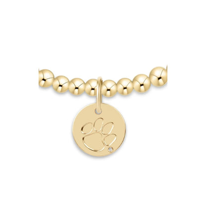 enewton eCOLLEGIATE Classic Gold 3mm Bracelet - Clemson