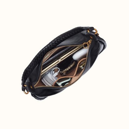 HOBO Mia Crescent Hobo Black