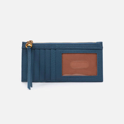HOBO Carte in Pebbled Leather Peacock Feather
