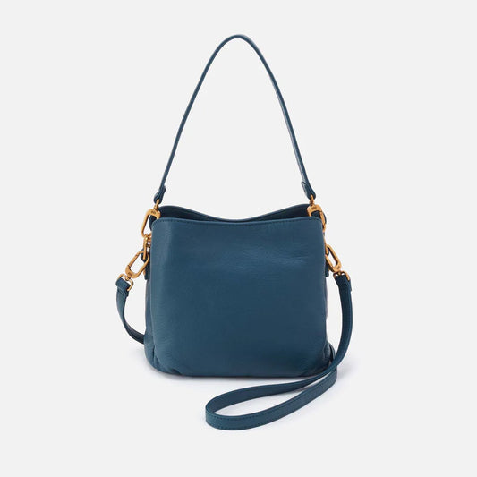 HOBO Starr Convertible Shoulder Bag in Pebbled Peacock Feather