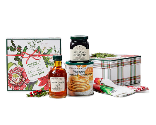 Stonewall Kitchen Farmhouse Holiday Breakfast Gift Set