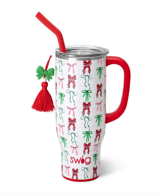 SWIG Ribbons and Bows Mega Mug 30oz