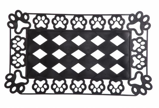 Evergreen Paw Prints Sassafras Mat Tray - gg's art frames gifts