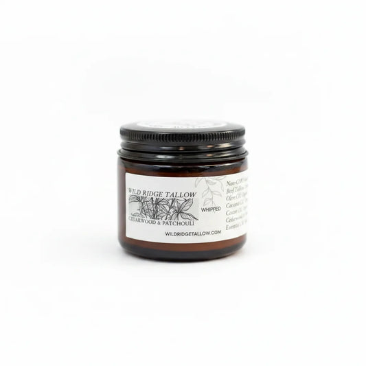 Wild Ridge Tallow Cedarwood & Patchouli Body Tallow 2 oz