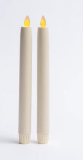 Roman - Ivory Motion Flicker 2 pc Taper Set