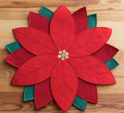 Poinsettia Placemat