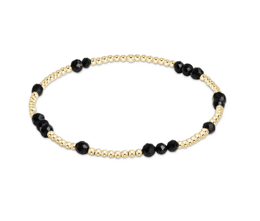 Enewton Extends - Hope Unwritten Gemstone Bracelet - Faceted Onyx