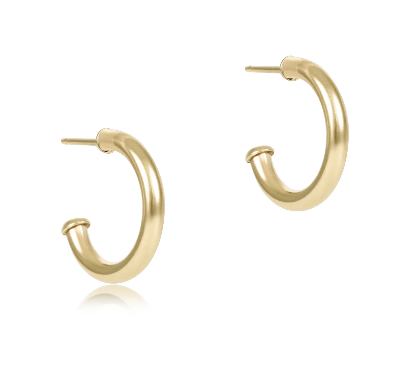 enewton Round Gold 0.5" Post Hopp - 2mm - Smooth