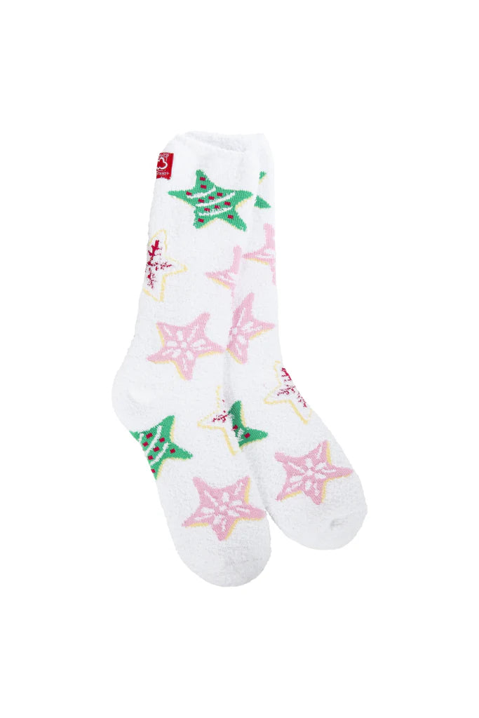 World's Softest Socks Cozy Collection Star Cookies