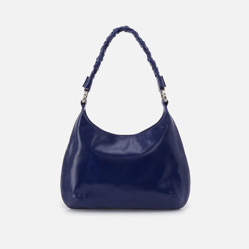 HOBO Madison Shoulder Bag Winter Violet Polished Leather