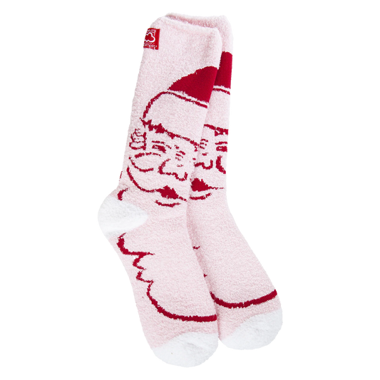 World's Softest Socks Cozy Collection Santa