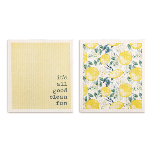 Demdaco Biodegradable Dishcloth Set of 2