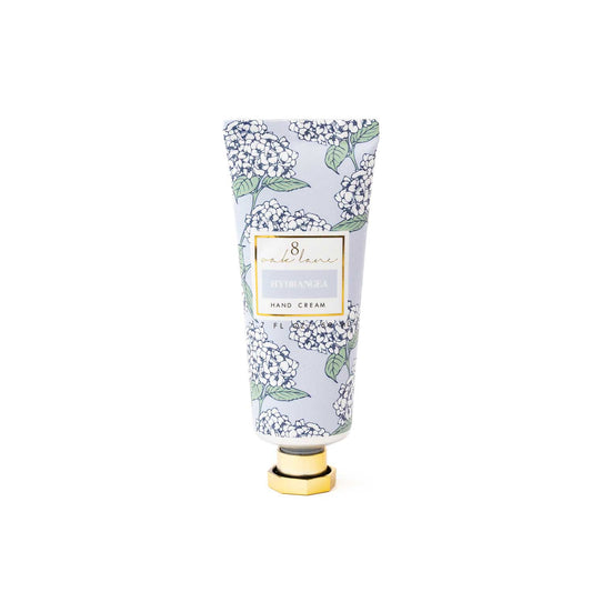 8 Oak Lane Boxed 100ml Hand Cream - Hydrangea Stem