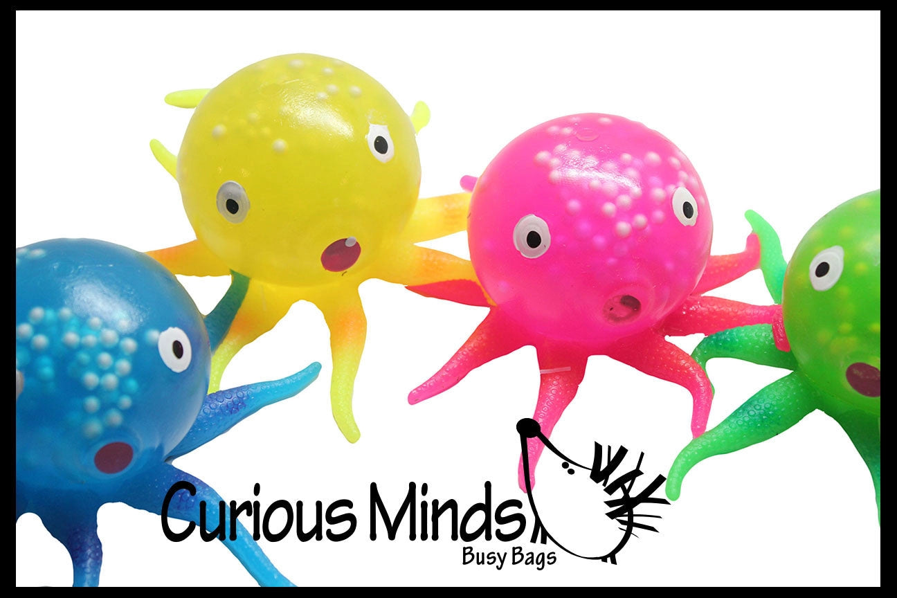Curious Minds Toys Squishy Gel Octopus