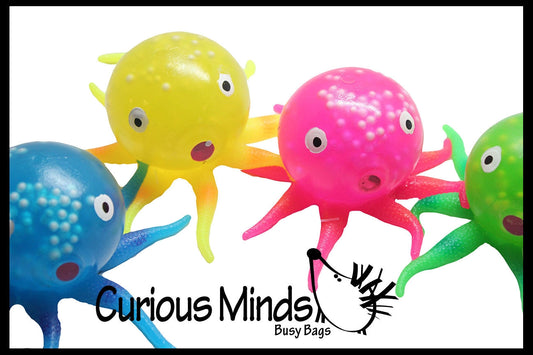 Curious Minds Toys Squishy Gel Octopus