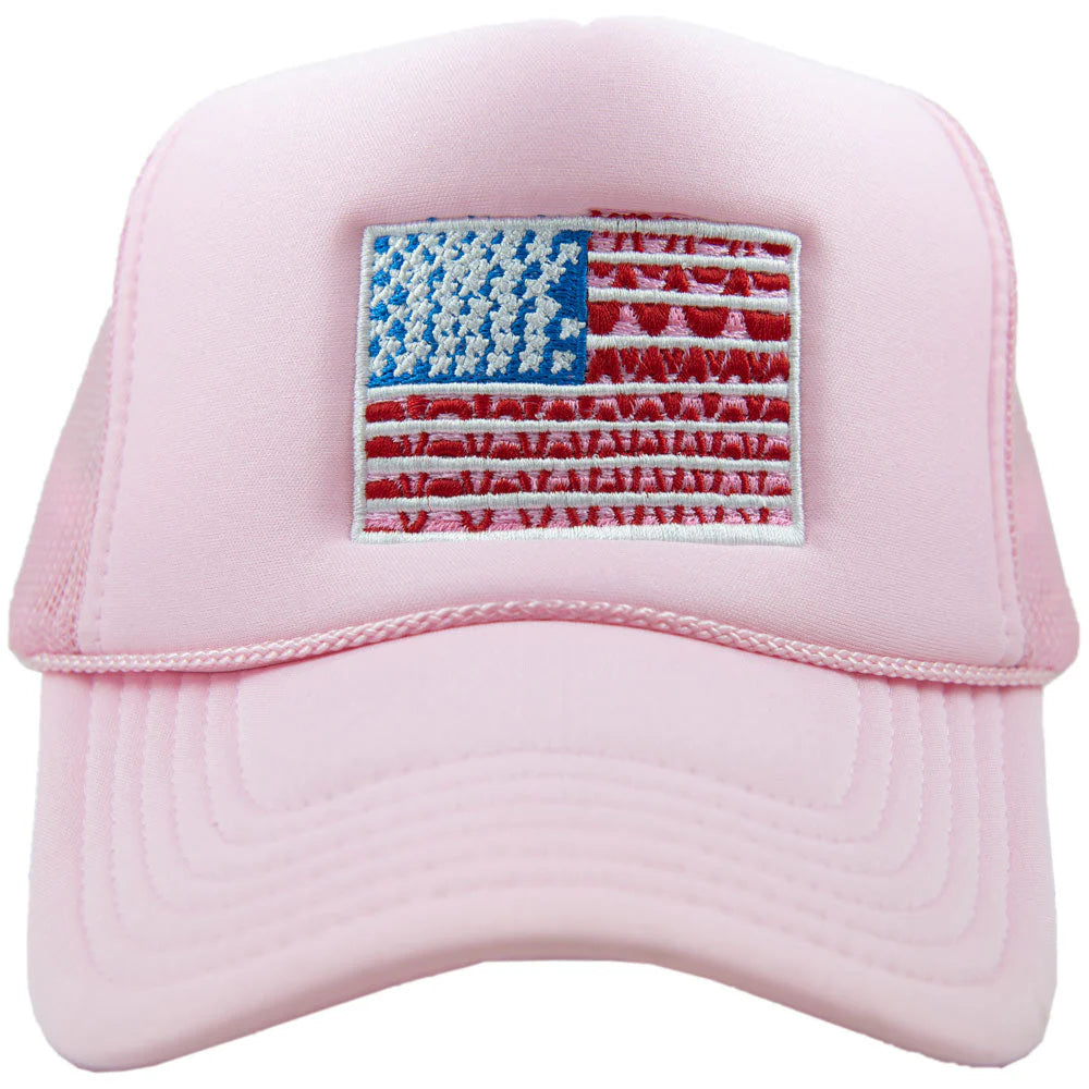 Katydid American Flag Foam Hat