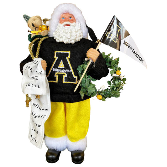 Santa's Workshop 12" Appalachian State Proud Santa