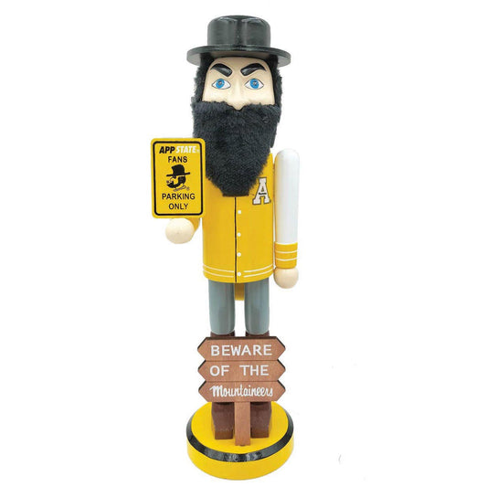 Santa's Workshop 12” App State Beware of Mountaineers Nutcracker