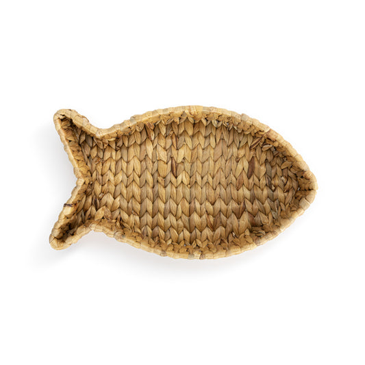 Demdaco Fish Shaped Hyacinth Basket