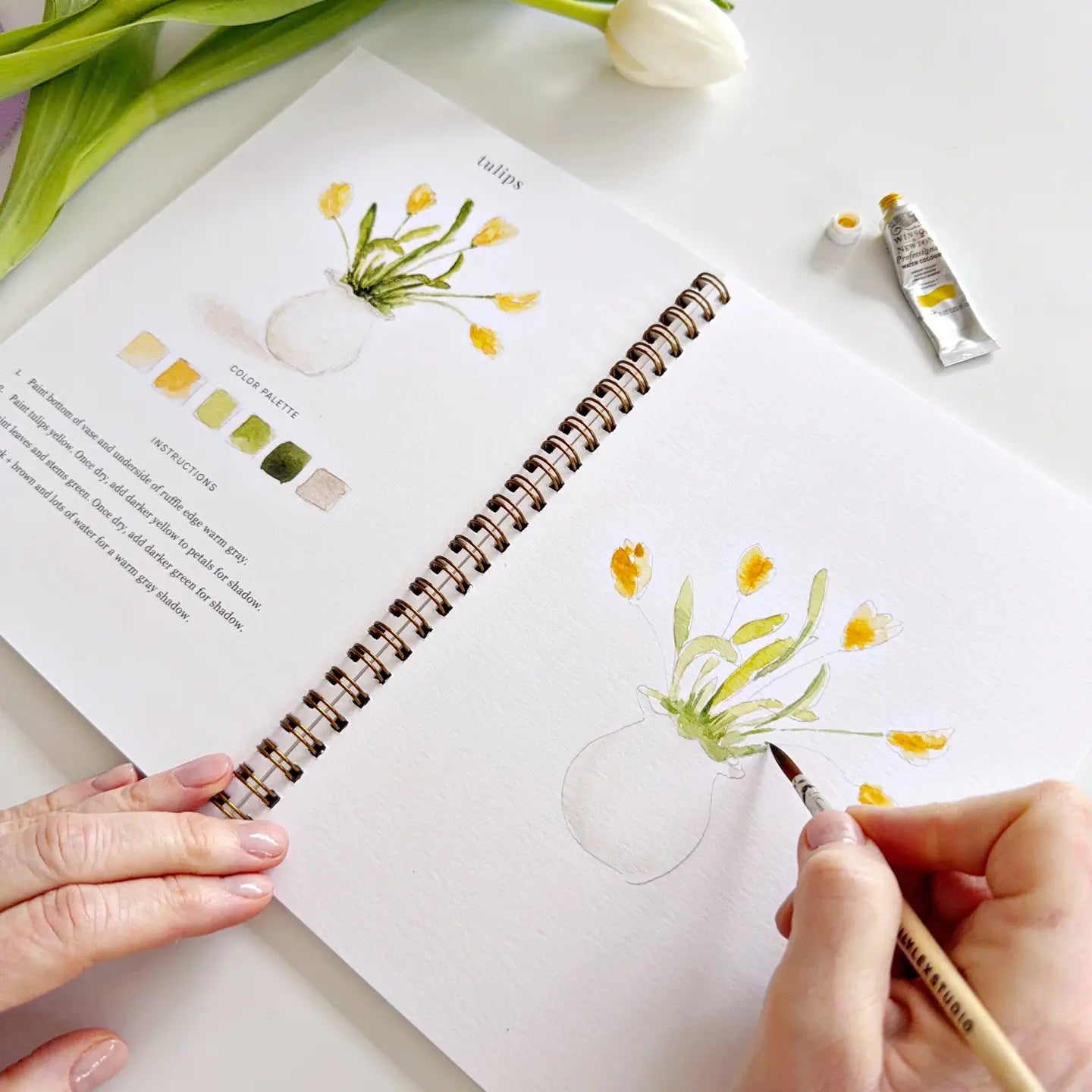 Emily Lex Studio Spring Watercolor Workbook