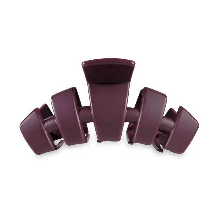 TELETIES Classic Medium Hair Clip Burgundy Bliss