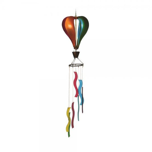 Gift Essentials Rainbow Hot Air Balloon Wind Chime