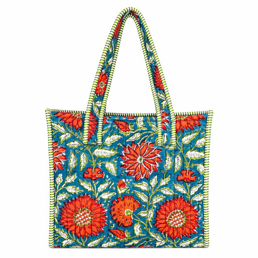 Anju Quilted Tote Bag