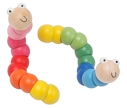 Ganz Twisty Wooden Worm