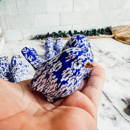 Two's Company Chinoiserie Blue Robin