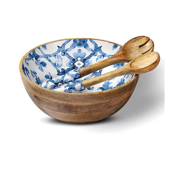 My Casita Decorative 12" Bowl with Spoon Set