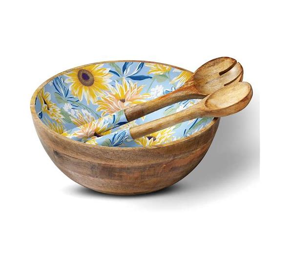 My Casita Decorative 12" Bowl with Spoon Set
