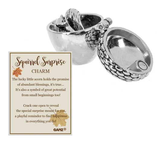 Ganz Squirrel Surprise Pocket Charm