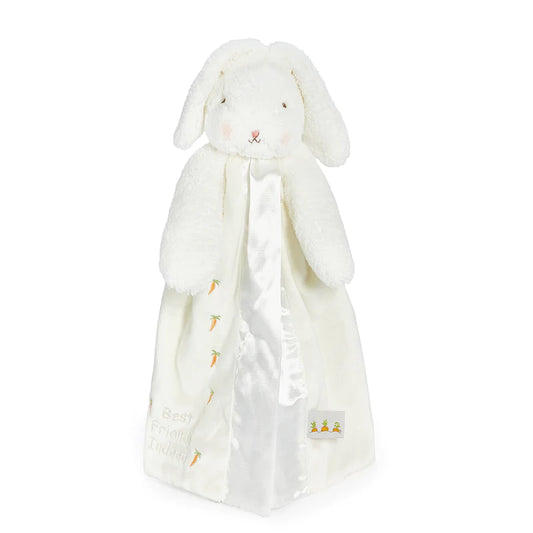 Bunnies By The Bay Bun Bun Buddy Blanket White