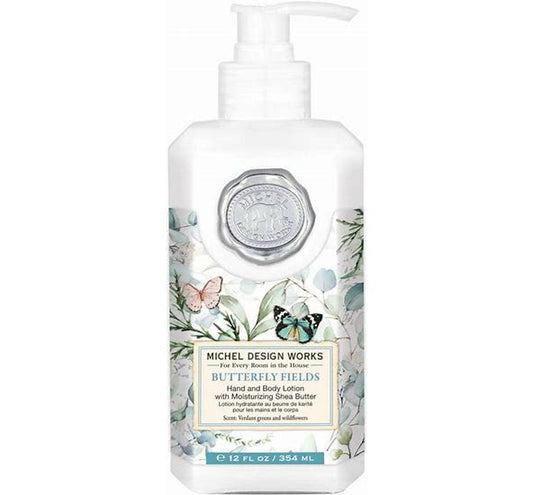 Michel Design Works Butterfly Fields Hand & Body Lotion 12 Fl oz