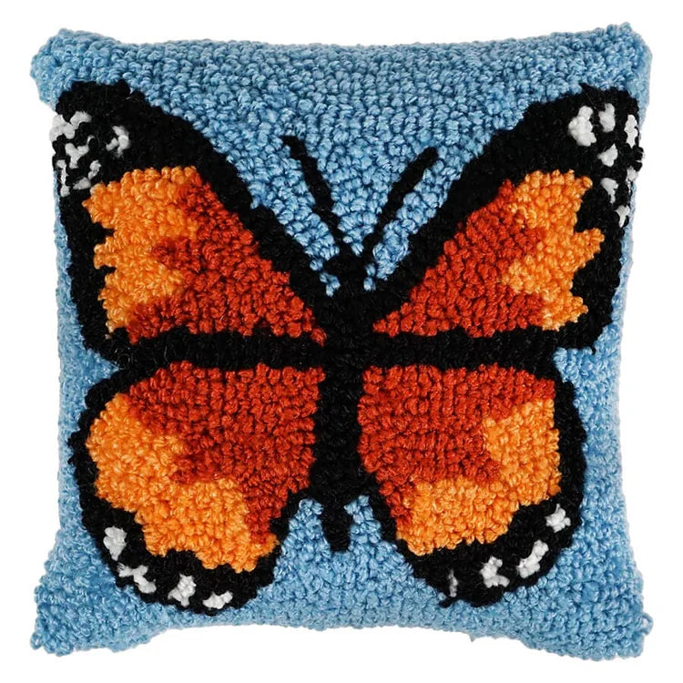 C and F Home Monarch Butterfly Hook Pillow